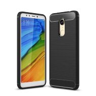 Чехол-накладка Carbon Fibre для Xiaomi Redmi 5 Plus (черный)
