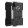 Чехол Hybrid Armor для Xiaomi Mi A2 Lite / Redmi 6 Pro (черный + белый)