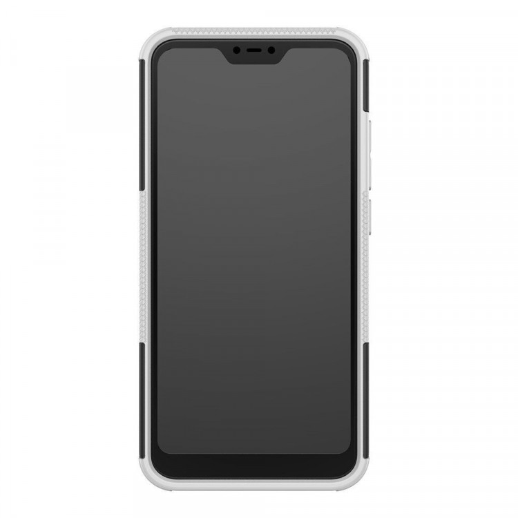 Чехол Hybrid Armor для Xiaomi Mi A2 Lite / Redmi 6 Pro (черный + белый)
