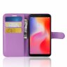 Чехол с визитницей для Xiaomi Redmi 6 (фиолетовый)