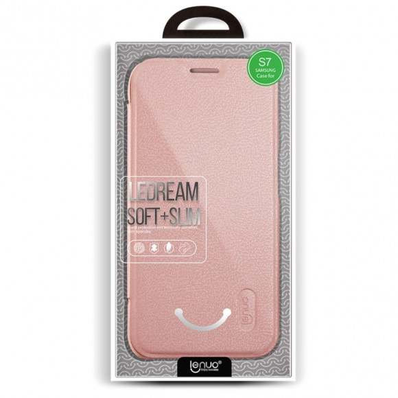 Чехол LENUO для Samsung Galaxy S7 (розовый) Чехол LENUO для Samsung Galaxy S7 (розовый)