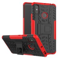 Чехол Hybrid Armor для Xiaomi Mi Max 3 (черный + красный) Чехол Hybrid Armor для Xiaomi Mi Max 3 (черный + красный)