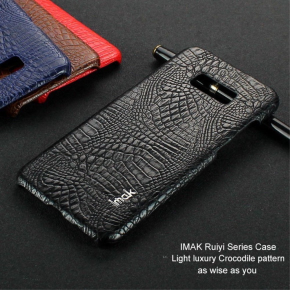 Чехол-накладка iMak Ruiyi Crocodile для Samsung Galaxy S8+ (черный) Чехол-накладка iMak Ruiyi Crocodile для Samsung Galaxy S8+ (черный)