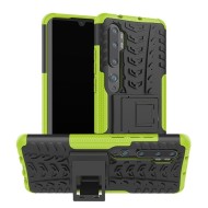 Чехол Hybrid Armor для Xiaomi Mi Note 10 / Mi Note 10 Pro / Mi CC9 Pro (черный + зеленый) Чехол Hybrid Armor для Xiaomi Mi Note 10 / Mi Note 10 Pro / Mi CC9 Pro (черный + зеленый)