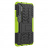 Чехол Hybrid Armor для Xiaomi Mi Note 10 / Mi Note 10 Pro / Mi CC9 Pro (черный + зеленый)