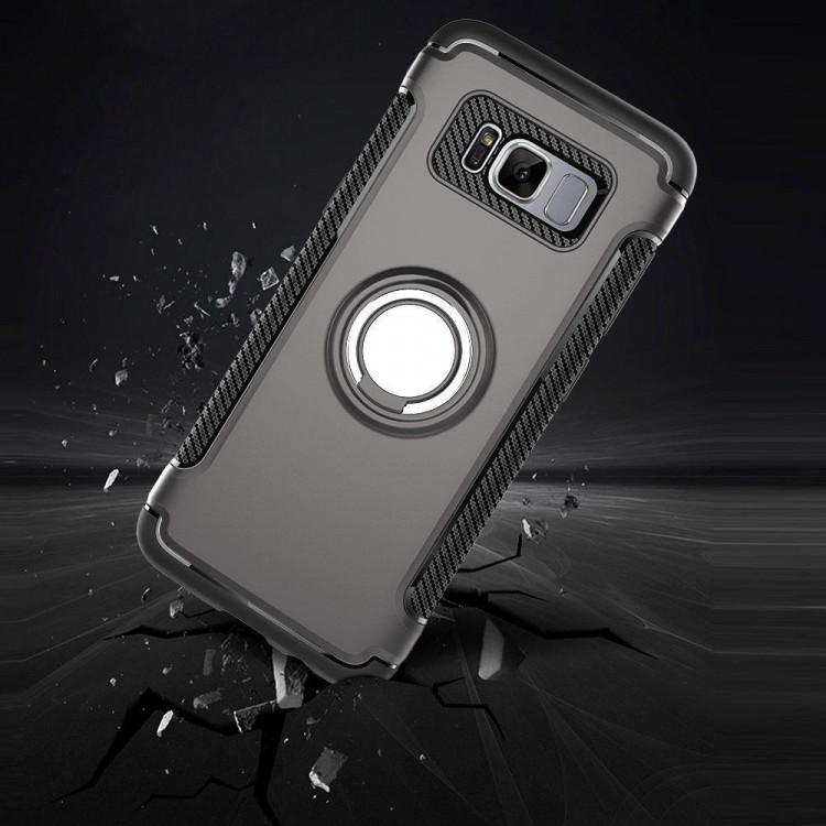 Чехол Hybrid Kickstand для Samsung Galaxy S8 (серый)