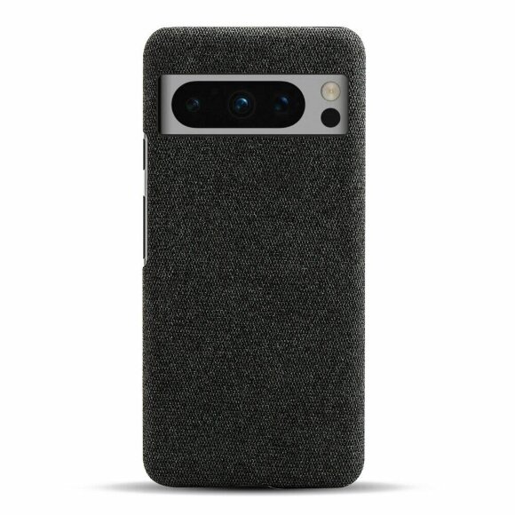 Тканевый чехол для Google Pixel 8 Pro (черный) Тканевый чехол для Google Pixel 8 Pro (черный)