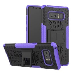Чехол Hybrid Armor для Samsung Galaxy Note 8 (черный + фиолетовый)