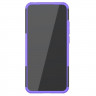 Чехол Hybrid Armor для Xiaomi Redmi 9A (черный + фиолетовый)