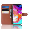 Чехол для Samsung Galaxy A70 (коричневый)