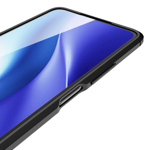 Чехол-накладка Litchi Grain для Xiaomi Mi 11i / Redmi K40 / Redmi K40 Pro / Xiaomi Poco F3 (черный)