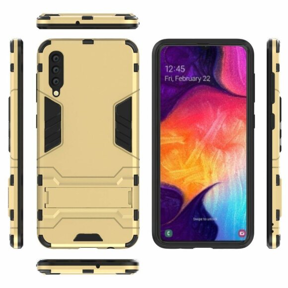 Чехол Duty Armor для Samsung Galaxy A50 / Galaxy A50s / Galaxy A30s (золотой) Чехол Duty Armor для Samsung Galaxy A50 / Galaxy A50s / Galaxy A30s (золотой)