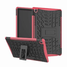 Чехол Hybrid Armor для Huawei MediaPad M5 10.8 / M5 10.8 Pro (черный + розовый)