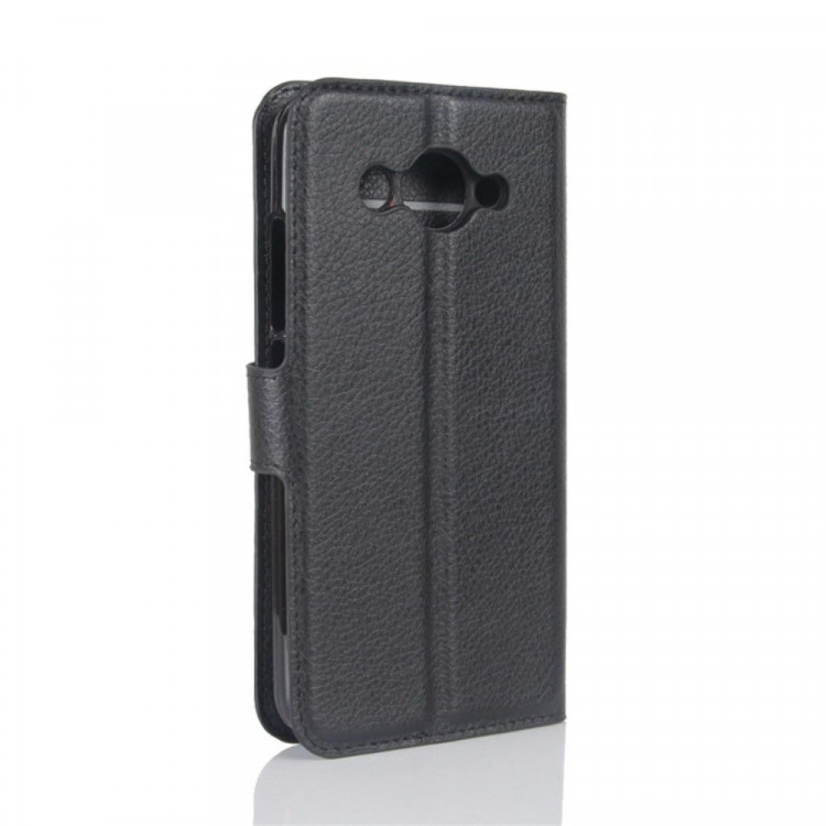 Чехол с визитницей для Huawei Y3 2017 (черный)