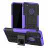 Чехол Hybrid Armor для Samsung Galaxy M30s / Galaxy M21 (черный + фиолетовый)