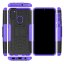 Чехол Hybrid Armor для Samsung Galaxy M30s / Galaxy M21 (черный + фиолетовый)
