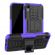 Чехол Hybrid Armor для Huawei Y5 (2019) / Honor 8S (черный + фиолетовый) Чехол Hybrid Armor для Huawei Y5 (2019) / Honor 8S (черный + фиолетовый)