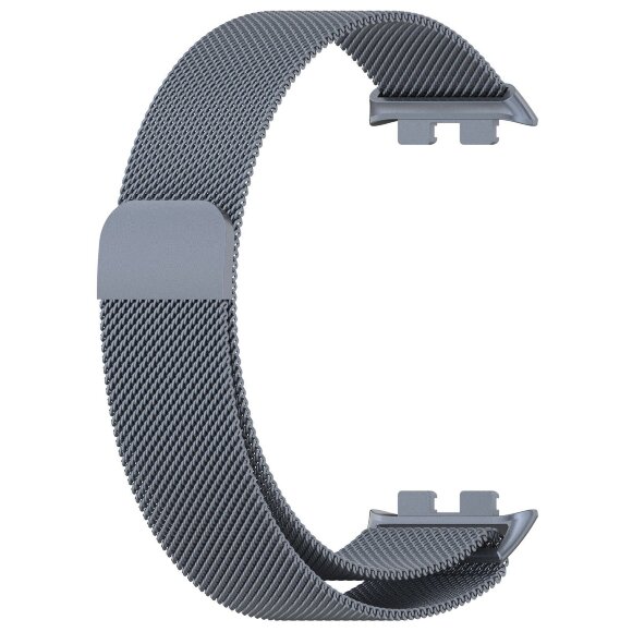 Миланский сетчатый браслет для Honor Band 9 (серый)