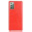 Кожаная накладка-чехол для Samsung Galaxy Note 20 (красный)