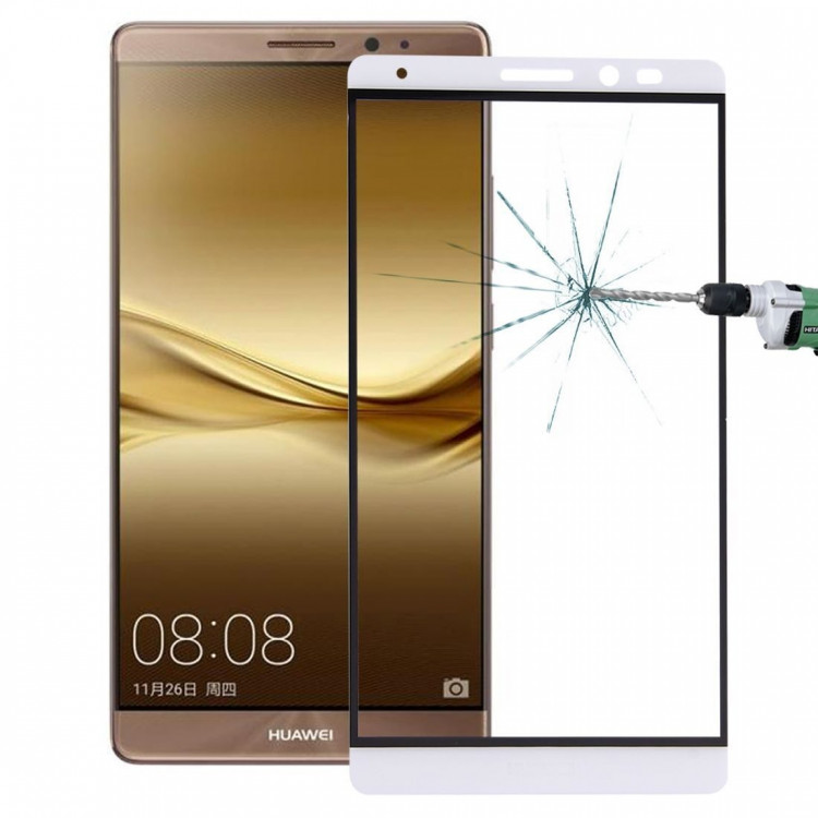 Защитное стекло 3D для Huawei Mate 8 (белый)