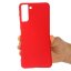 Силиконовый чехол Mobile Shell для Samsung Galaxy S21 (красный)