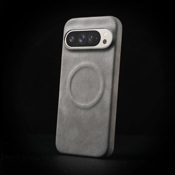 Чехол с MagSafe для Google Pixel 9, Pixel 9 Pro (серый)
