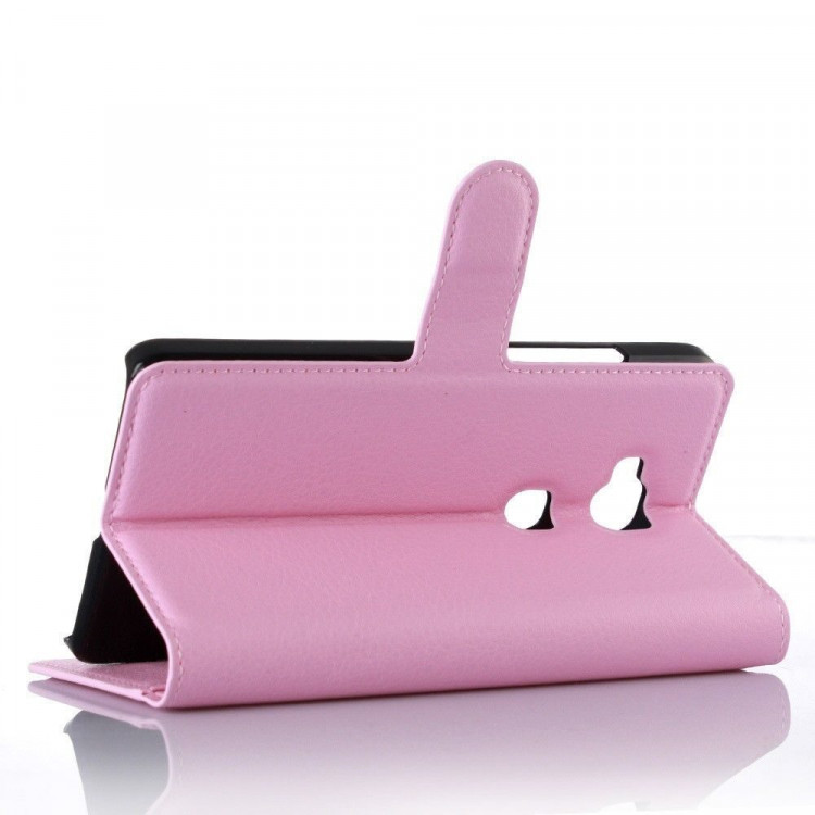 Чехол с визитницей для Huawei Honor 5X (розовый)