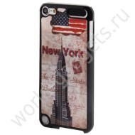Пластиковый чехол New York для iPod Touch 5