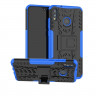 Чехол Hybrid Armor для Huawei Honor 8X Max (черный + голубой)