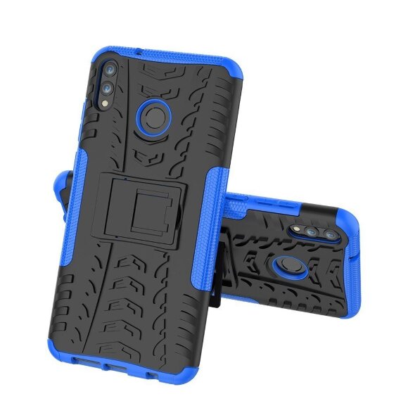 Чехол Hybrid Armor для Huawei Honor 8X Max (черный + голубой) Чехол Hybrid Armor для Huawei Honor 8X Max (черный + голубой)