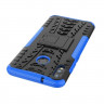 Чехол Hybrid Armor для Huawei Honor 8X Max (черный + голубой)