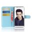 Чехол с визитницей для Huawei Honor 9 Lite (голубой)