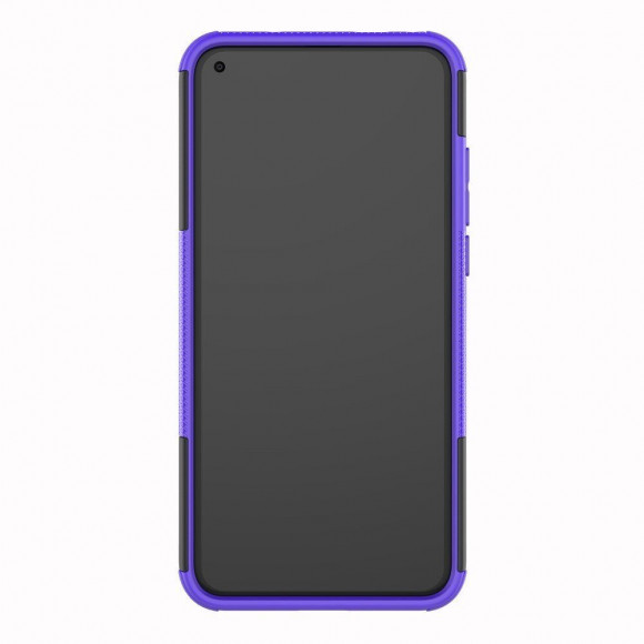 Чехол Hybrid Armor для Huawei Honor View 20 (черный + фиолетовый) Чехол Hybrid Armor для Huawei Honor View 20 (черный + фиолетовый)