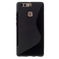 Нескользящий чехол для Huawei P9 Plus (черный)
