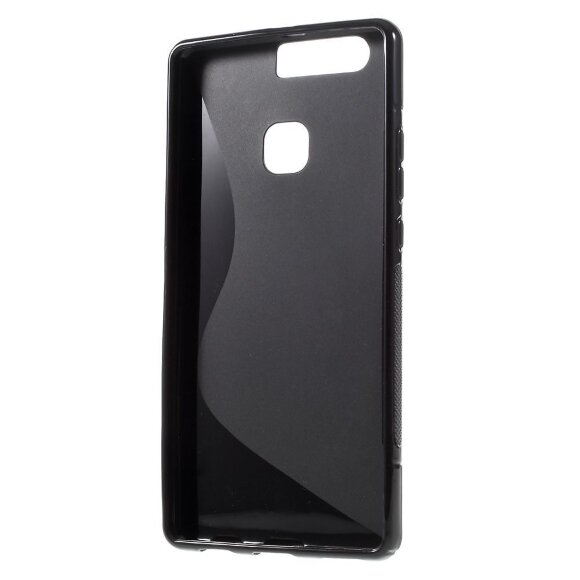 Нескользящий чехол для Huawei P9 Plus (черный)