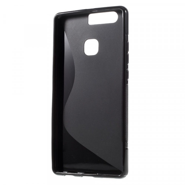 Нескользящий чехол для Huawei P9 Plus (черный)