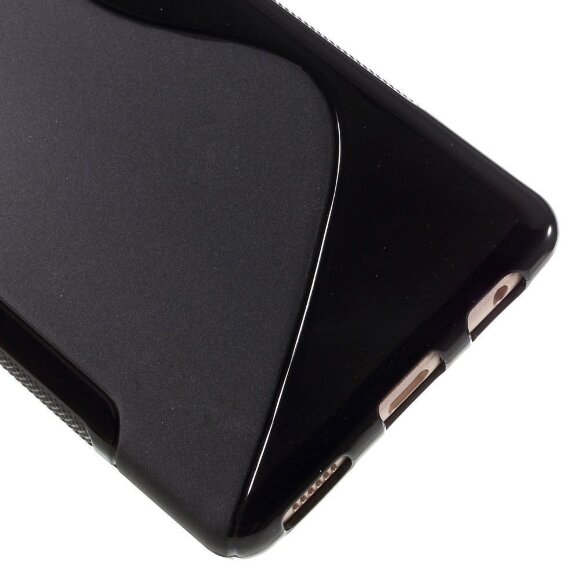 Нескользящий чехол для Huawei P9 Plus (черный)