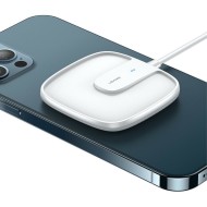 Зарядное устройство Usams Extra-thin Magnetic Fast Wireless Charger 15W (US-CD159 W1) - белый Зарядное устройство Usams Extra-thin Magnetic Fast Wireless Charger 15W (US-CD159 W1) - белый