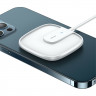 Зарядное устройство Usams Extra-thin Magnetic Fast Wireless Charger 15W (US-CD159 W1) - белый