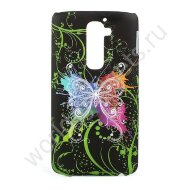 Пластиковый чехол Colorful Butterfly для LG G2 Пластиковый чехол Colorful Butterfly для LG G2