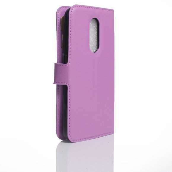 Чехол с визитницей для Motorola Moto M (фиолетовый)