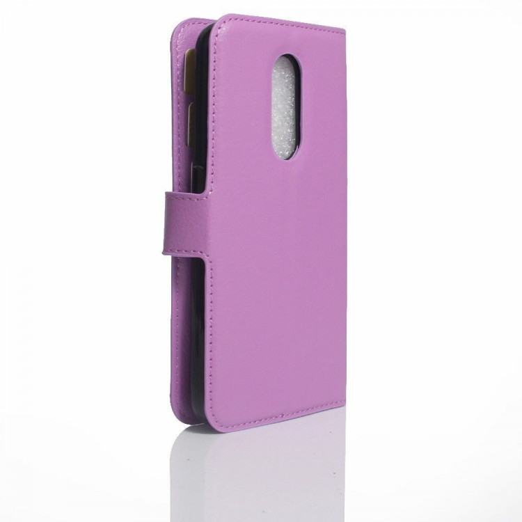 Чехол с визитницей для Motorola Moto M (фиолетовый)
