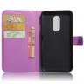 Чехол с визитницей для Motorola Moto M (фиолетовый)
