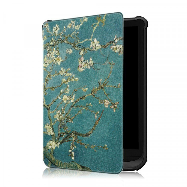 Чехол Smart Case для PocketBook 616 / 627 / 632 / 632 Plus / 606 / 628 / 633 / Touch Lux / Basic Lux (White Flowers)