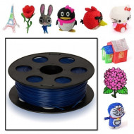 Нить ABS пластика для 3D ручек - 10 метров (Глубокий океан)