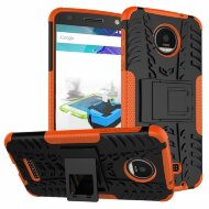 Чехол Hybrid Armor для Motorola Moto Z (черный + оранжевый) Чехол Hybrid Armor для Motorola Moto Z (черный + оранжевый)