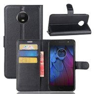Чехол с визитницей для Motorola Moto G5S Plus (черный) Чехол с визитницей для Motorola Moto G5S Plus (черный)