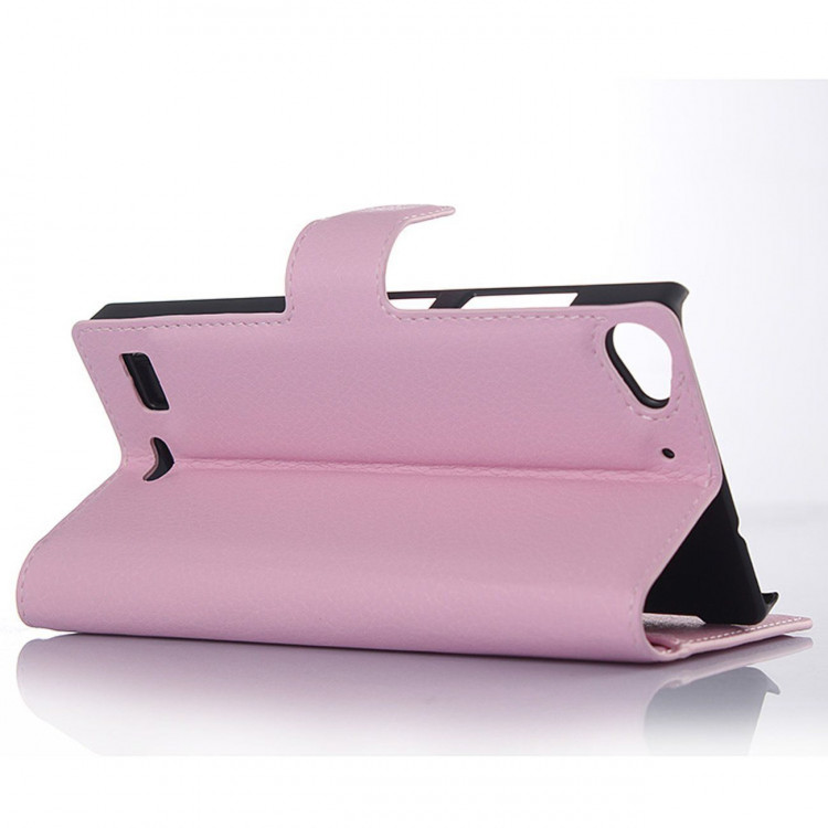 Чехол с визитницей для Lenovo Vibe X2 (розовый)