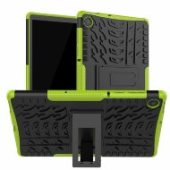 Чехол Hybrid Armor для Lenovo Tab M10 Plus, TB-X606 - 10,3 дюйма (черный + зеленый) Чехол Hybrid Armor для Lenovo Tab M10 Plus, TB-X606 - 10,3 дюйма (черный + зеленый)