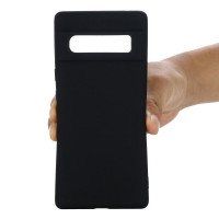 Силиконовый чехол Mobile Shell для Google Pixel 6 Pro (черный)